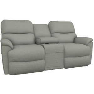 Trouper Power Reclining Loveseat w/Headrest, Lumbar & Console