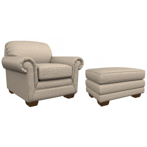 MACKENZIE CHAIR & OTTOMAN