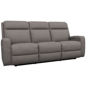 Ovation AudioLuxe Power Wall Reclining Sofa w/ Headrest, Lumbar & Storage Drawer