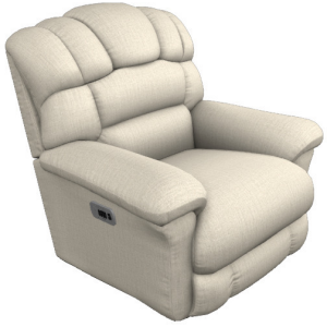 Randell Power Rocking Recliner w/Head Rest, Lumbar & Wireless Remote