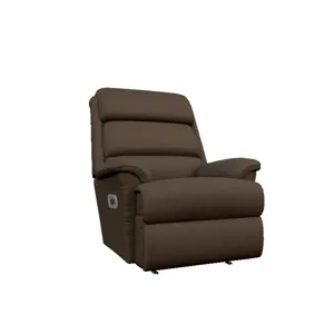 Astor Power Wall Recliner w/ Headrest & Lumbar - Seasons Chocolate