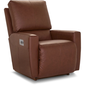 Kells Power Rocking Recliner w/ Headrest, Lumbar, & Wireless Remote - Dean Chestnut