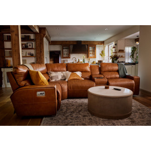 Maddox 6 PC Power Reclining Sectional