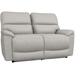 Brooks Power Reclining Loveseat w/ Headrest - i-Kudos Powder