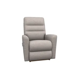 Liam Power Rocking Recliner w/ Headrest & Lumbar - Lunar Stone