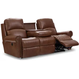 Dutton Reclining Sofa w/ Folding Table