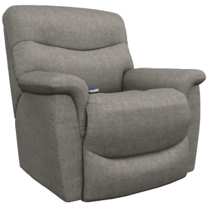 James Silver Power Lift Recliner - i-Northwest Charcoal