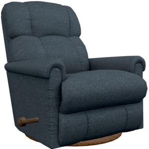 Pinnacle Swivel Gliding Recliner - Tiago Navy