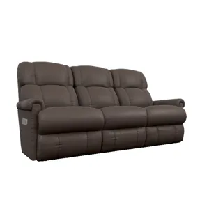 Pinnacle Power Wall Reclining Sofa w/ Headrest - Opulence Umber