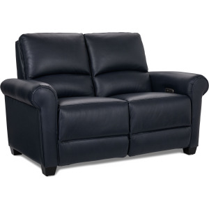 Clybourn Power Reclining Loveseat w/ Headrest - Sutton Navy