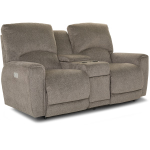 Cassian Power Reclining Loveseat w/ Headrest & Console