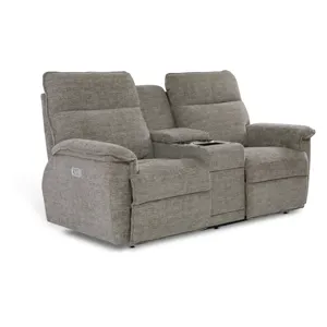 Jay Power Reclining Loveseat w/ Headrest, Lumbar &amp; Console
