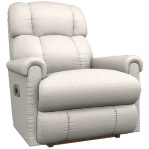 Pinnacle Power Rocking Recliner w/ Headrest & Wireless Remote - Damon Oyster