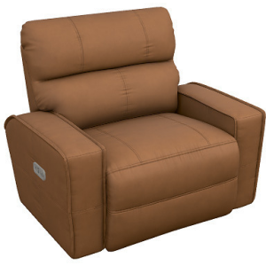 Maddox Power Reclining Chair & a Half w/ Headrest & Wireless Remote