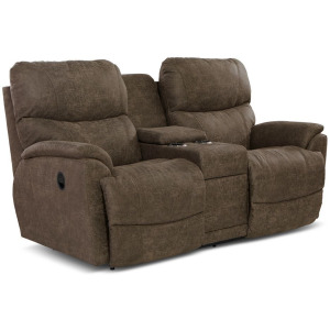 Trouper Reclining Loveseat w/ Console