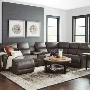 Trouper Power Right-Arm Sitting Reclining Loveseat w/ Headrest