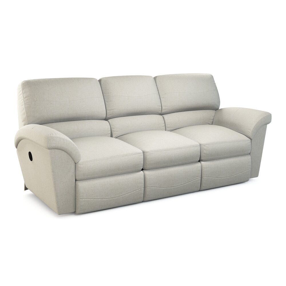 Reese Reclining Sofa 444366 by LaZBoy Furniture at Bruce Furniture