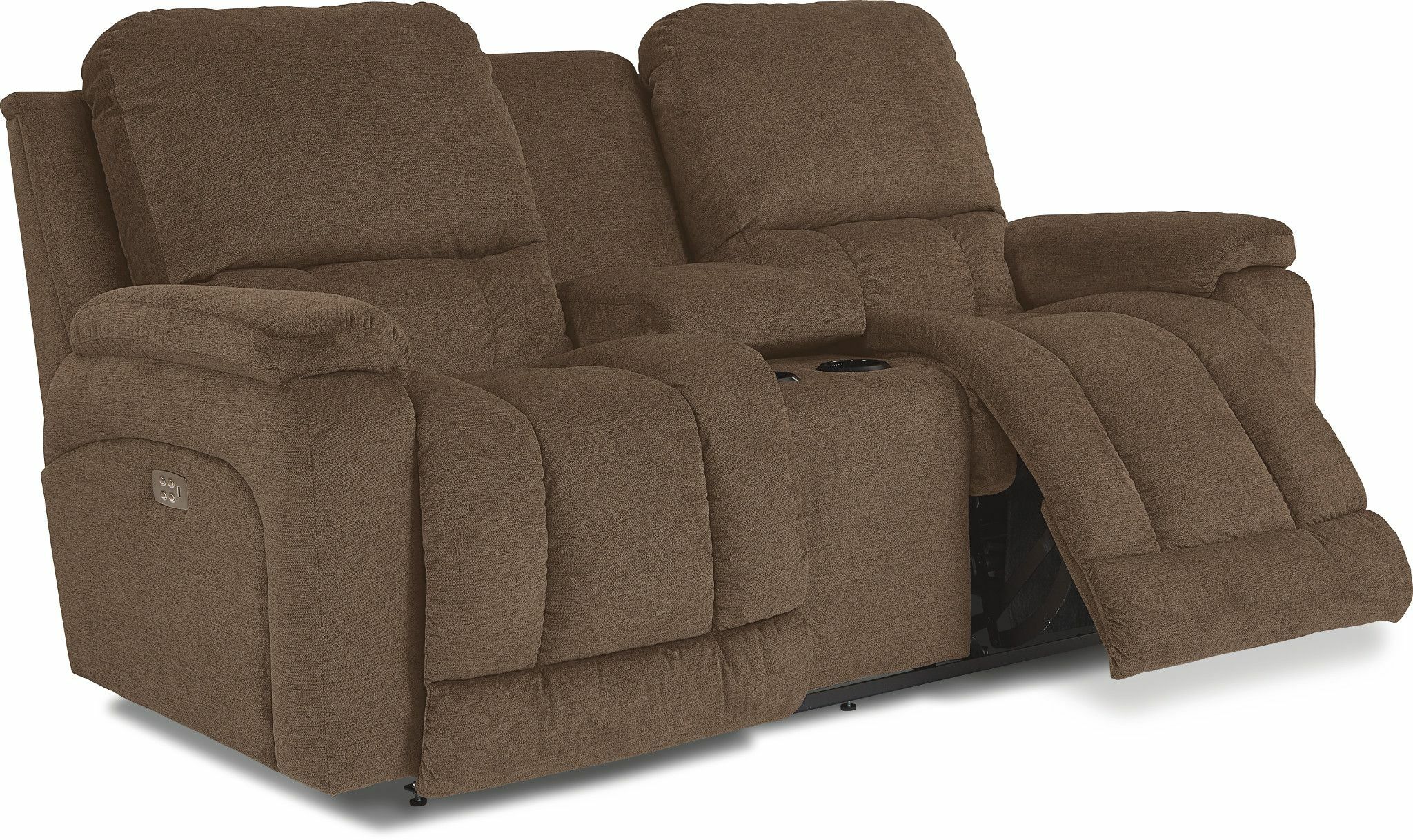 Greyson Power Reclining Loveseat w/ Headrest & Console 49U530 by LaZ