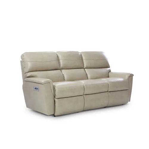 Ava Power Reclining Sofa w/ Headrest & Lumbar