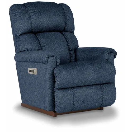 Pinnacle Power Rocking Recliner w/ Headrest & Wireless Remote