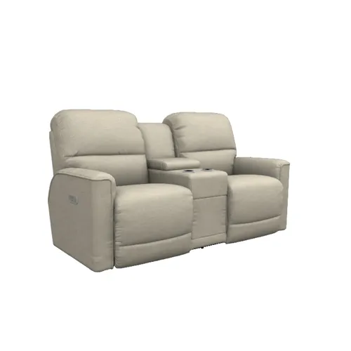Cade Power Reclining Loveseat w/ Headrest & Console