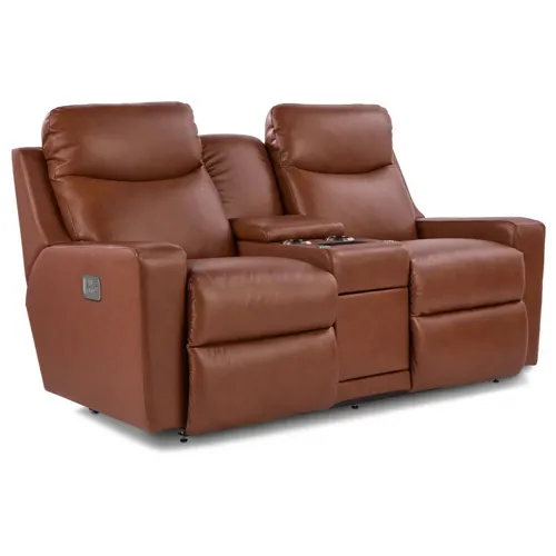 Emmons Power Reclining Loveseat w/ Headrest & Console