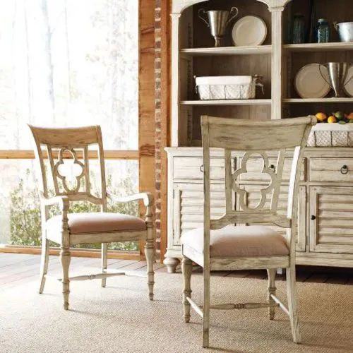 Weatherford Cornsilk Arm Chair