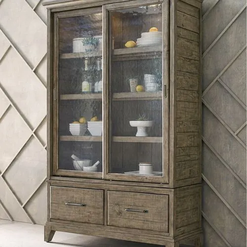 Plank Road Darby Display Cabinet