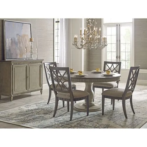 Savona Octavia Dining Table Complete