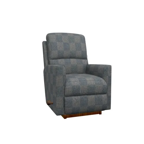 Wynne Rocking Recliner w/Swivel Base - Diary Denim