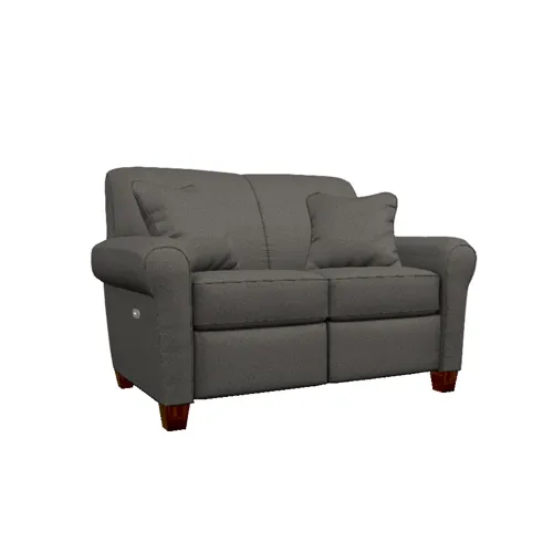Bennett duo&reg; Reclining Loveseat - Social Club Charcoal