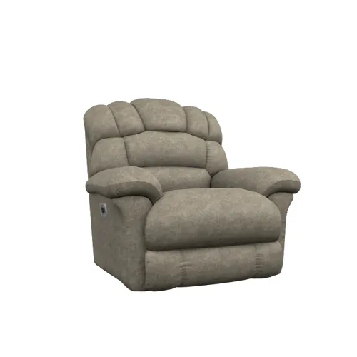 Randell Power Rocking Recliner w/Head Rest, Lumbar & Wireless Remote - i-Northwest Sable