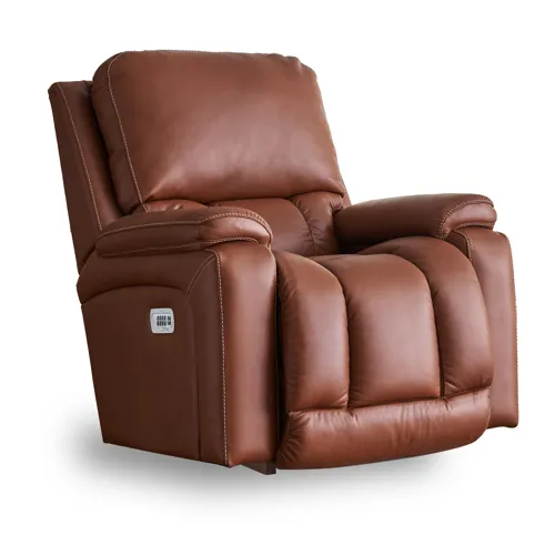 Greyson Power Rocking Recliner w/ Head Rest & Lumbar, w/Wireless Remote