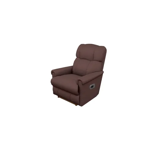 Pinnacle Rocking Recliner w/Headrest, Lumbar & USB Port - w/Left Wireless Remote