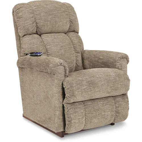 Pinnacle Power Rocking Recliner w/ Head Rest, Lumbar & Handwand