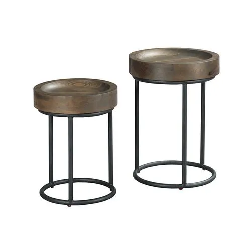 Junction Small & Large Timber Tray Table
