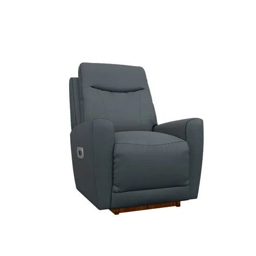 Kodie Power Rocking Recliner w/ Headrest, Lumbar, & Wireless Remote - i-Weekend Ocean