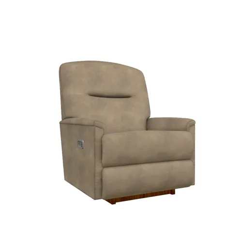 Aries Power Rocking Recliner w/ Headrest & Lumbar - i-Outlier Mushroom