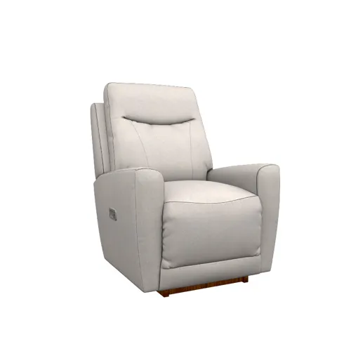 Kodie Power Rocking Recliner w/ Headrest & Lumbar - Ecru