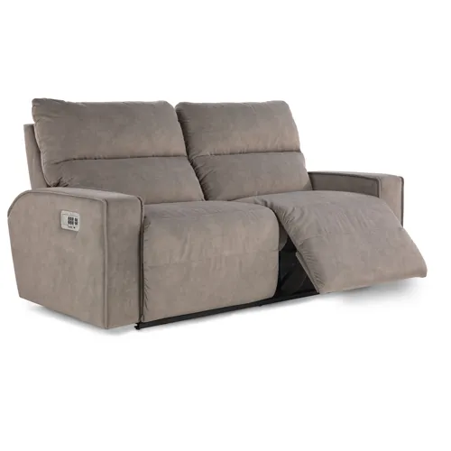 Maddox Power Reclining Sofa w/ Headrest & Lumbar