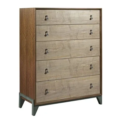 AD Modern Synergy Motif Maple Drawer Chest