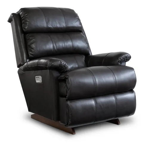 Astor Power Rocking Recliner w/ Head Rest and Lumbar w/Wireless Remote