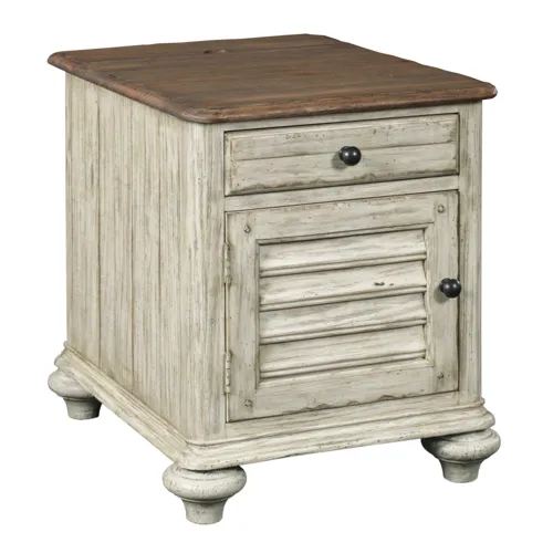 Weatherford Cornsilk Chairside Table