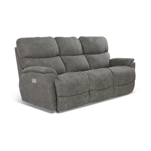 Trouper Power Reclining Sofa w/ Headrest & Wireless Remote