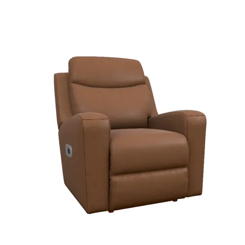 Emmons Power Rocking Recliner w/ Headrest - Camaraderie Oak