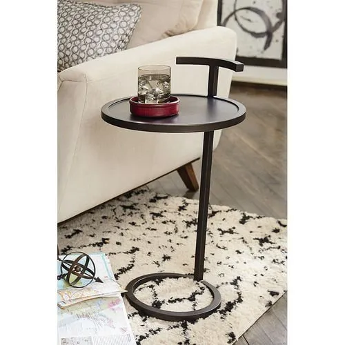Hidden Treasures Round Accent Table