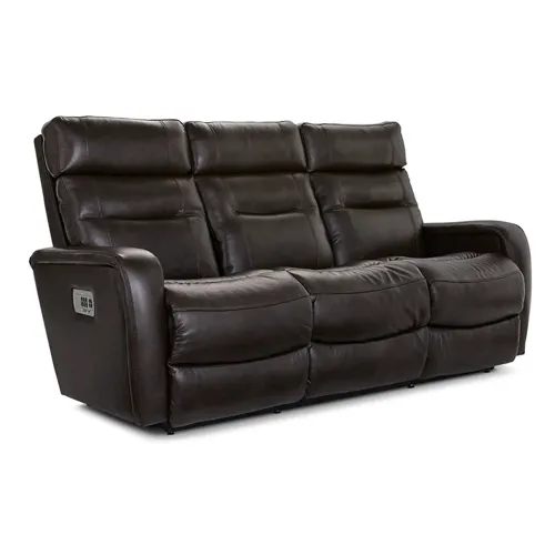 Baron Power Wall Reclining Sofa w/ Headrest