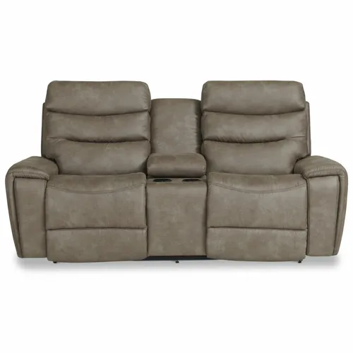 Soren Power Reclining Loveseat w/ Headrest & Console