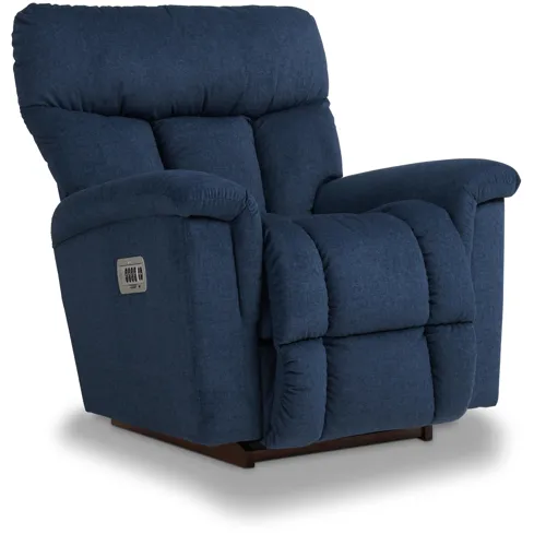 Mateo Power Rocking Recliner w/ Headrest, Lumbar, & Wireless Remote