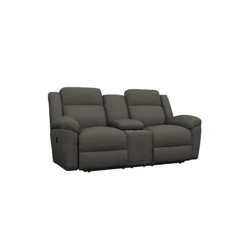 Joel Reclining Loveseat w/ Console - Social Club Brand